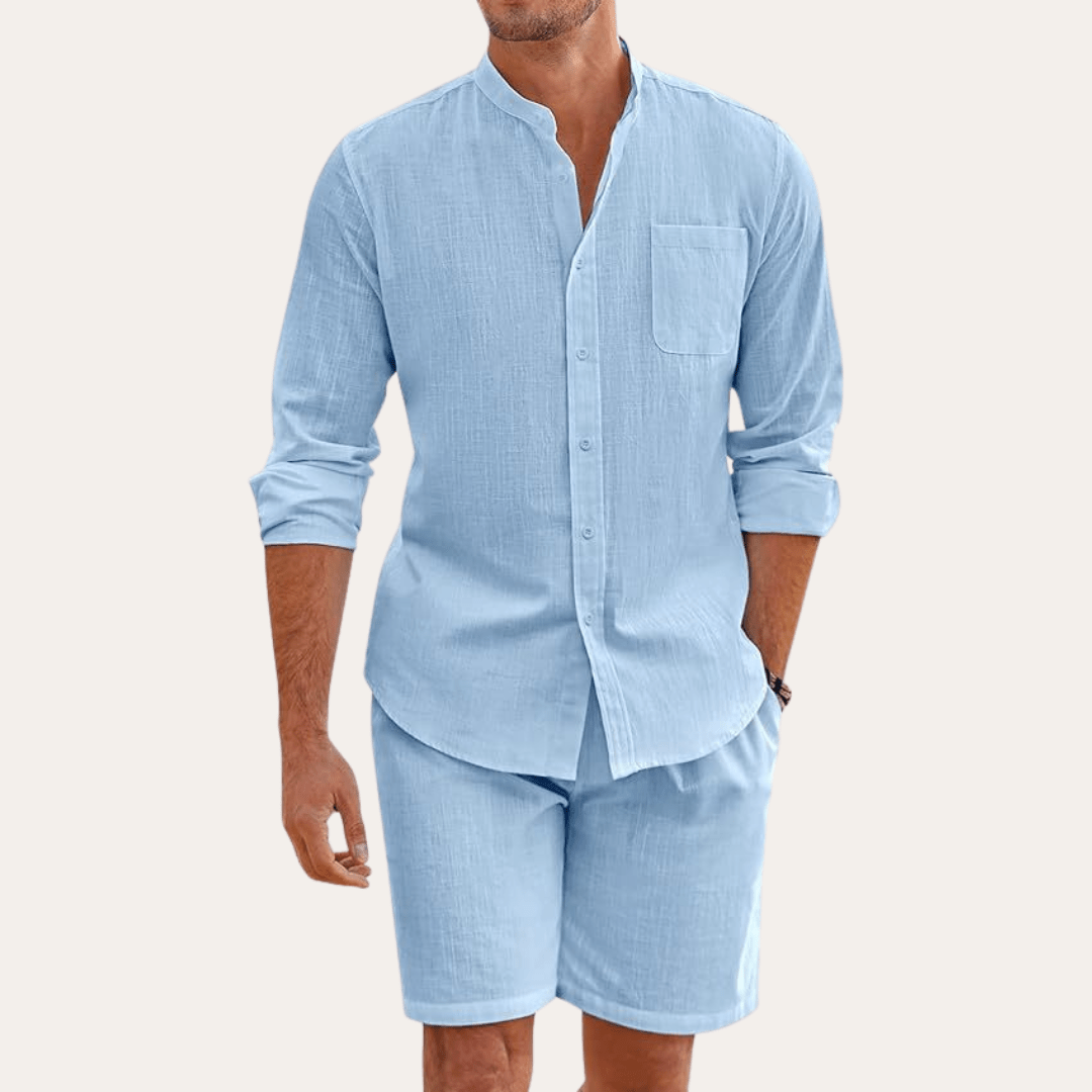 Sommer-Set aus Leinen
