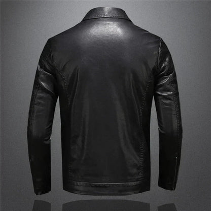 Jacke aus veganem Leder