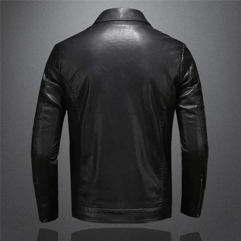 Jacke aus veganem Leder