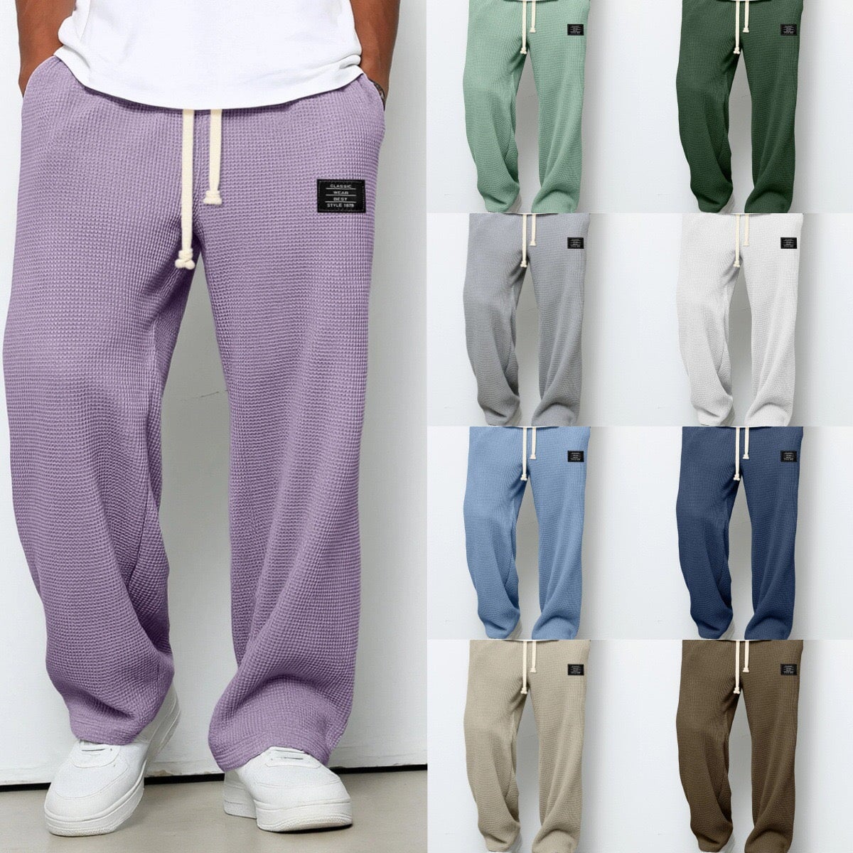 Comfortable Fabric Trousers