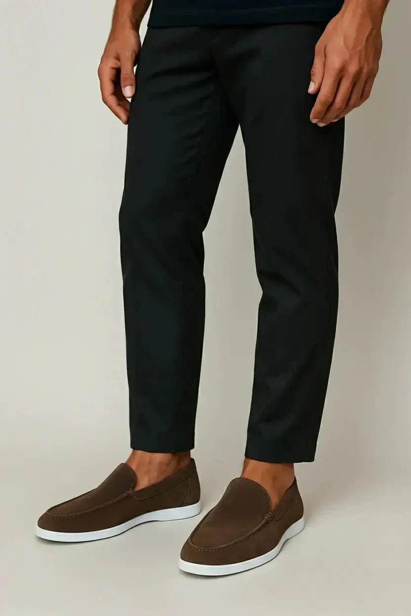 Elegant Suede Moccasins