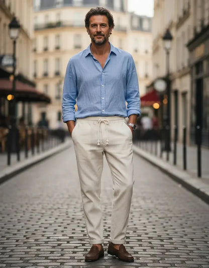 Stylish Linen Trousers